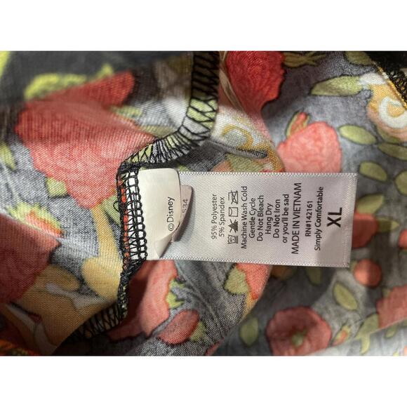 LuLaRoe Disney Bambi Blouse Top Women's XL Tunic Deer - Picture 3 of 6